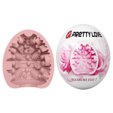 Pretty Love Pleasure Egg Ribbed Textured Male Masturbator Masturbators and Strokers